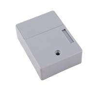 Haofy Cerradura Electrónica para Gabinete, 2 Modos de Desbloqueo con Aviso de bajo Voltaje para Administración de Tarjetas y Llaves para Casilleros, Cajoneras, Archivadores, Almacenamiento de