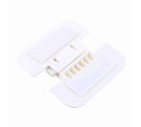 Haofy Cerradura para Refrigerador para Niños, Cerradura Adhesiva de Seguridad para Gabinete para Puertas de Refrigerador y Congelador, Fácil Instalación, sin Perforación, Pestillo de Plástico Blanco