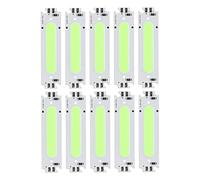 Haofy Chip LED COB 12V 2W Módulo de Lámpara LED de Aluminio Paquete de 10 160 Lúmenes Disipación de Calor de Luz Suave Uniforme de 120 Grados para Luz Interior de Automóvil DIY Rojo (verde)