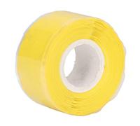 Haofy Cinta Adhesiva Autofundible de Silicona, Cinta de Sellado Impermeable de 3 Metros de Largo para Manguera de Tubería de Agua, Reparación Rápida para Fontanería (YELLOW)