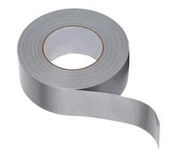 Haofy Cinta Adhesiva de Tela Plateada de Alto Rendimiento, Resistente Al Agua, sin Residuos, 10 M de Longitud, Buen Aislamiento para Sellar y Reparar Conductos de Aire, Resistencia a los Rayos UV