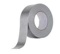 Haofy Cinta Adhesiva de Tela Plateada de Alto Rendimiento, Resistente Al Agua, sin Residuos, 10 M de Longitud, Buen Aislamiento para Sellar y Reparar Conductos de Aire, Resistencia a los Rayos UV