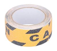 Haofy Cinta Antideslizante Impermeable Antideslizante PRECAUCIÓN Cinta de Seguridad de PVC para Piso de Escalera Negra y Amarilla para Advertencia de Deslizamiento en el Suelo 1.9 Pulgadas X 16.4 Pies