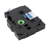 Haofy Cinta de Etiquetado de Cables Cartucho de Cinta de Etiquetas de Plástico de 12 Mm X 8 M para Impresoras Compatibles, Cubierta Transparente, Adhesivo Fuerte Resistente Al Agua y Al Aceite para