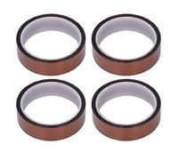 Haofy Cintas Aislantes PI Antiestáticas de Alta Temperatura, 4 Unidades, Cinta Adhesiva de Poliimida para Protección de Calefacción de Placas de Circuito, Adecuadas para Proyectos de Vinilo de