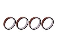 Haofy Cintas Aislantes PI Antiestáticas de Alta Temperatura, 4 Unidades, Cinta Adhesiva de Poliimida para Protección de Calefacción de Placas de Circuito, Adecuadas para Proyectos de Vinilo de