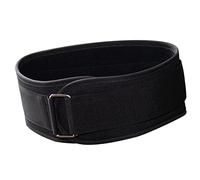 Haofy Cinturón Levantamiento de Pesas Soporte de Cintura Ajustable para Entrenamiento Físico y Actividades Deportivas Poliéster EVA Duradero 1 Unidad (BLACK)