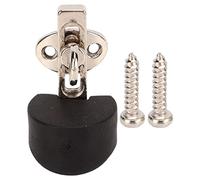 Haofy Clarinete de Acero Inoxidable Ajustable Reposo de Rastro Oboe con Almohada de Goma, Protección de Dedos Duradera para Jugadores de Instrumento de Pañales