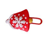 Haofy Clip de Papel Decorativo de Navidad Materiales de Primera Calidad Diseño de Primavera Marcador Metal Resina (Campana)