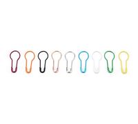 Haofy Clips de Imperdibles a Prueba de Herrumbre en Forma de Calabaza para Kits de Ropa de Bricolaje, Ligeros y Suaves para Confección de Ropa y Proyectos de Manualidades, 1000 Piezas de Pasadores