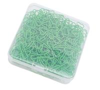 Haofy Clips de Papel Pequeños, Clips de Papel de Forma de Trébol, 100 Piezas de Cuatro de Hojas para la Escuela en Casa