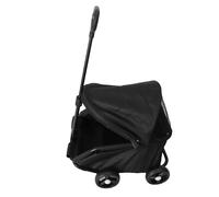 Haofy Cochecito Plegable para Mascotas, Cochecito de Tela Oxford para Perros Pequeños con Dosel, Plegable de 3 Pasos, 4 Ruedas, Carrito Ligero de Fácil Montaje para Perros Pequeños, Gatos, Viajes Al