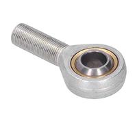 Haofy Cojinete de Junta Galvanizada Autolubricante SAL18T/K para Cilindros Hidráulicos, Diámetro Interior de 18 Mm, Tamaño de Rosca M18x1.5