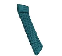 Haofy Colchón Inflable para Acampar de Nailon Impermeable de Tamaño Doble con Bomba de Pie para Tienda de Campaña RV Al Aire Libre - Colchoneta para Dormir de Inflado Rápido de 60 Segundos con Bolsa