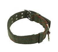 Haofy Collar de Animales de Granja Collar de Oveja Desgaste Resistente de de Hebilla para Cabra de Vaca - Cuello de Oveja de Metal de Lona Grueso para Manejo de Bandadas (S)