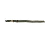 Haofy Collar de Lona Ajustable de 4 Capas con Hebillas de Metal de Doble Hilera para Ganado, Caballos, Ovejas, Terneros, Accesorio de Ganado Seguro para Manejo de Rebaños, Uso Agrícola, Entornos (S)