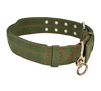 Haofy Collar de Perro de Oveja Ajustable Correa de Cuello de Lona Resistente y Duradera para Tracción de Ganado Equipo de Alimentación Liviano para Dueños de Perros de Oveja (L)