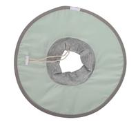 Haofy Collar Protector para Mascotas, Collar Elizabeth de Algodón Suave Ajustable para Gato, Cono de Recuperación Ligero Resistente Al Agua para Recuperación de Cirugía (S)