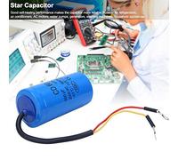 Haofy Condensador de Arranque Condensador de Funcionamiento del Motor de Alta Conductividad 500 Uf 250 VCA para Refrigeradores Aires Acondicionados con Rendimiento de Autorreparación y Capacidad a