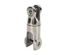 Haofy Conector de Cadena de Ancla para Barcos, Giratorio de Acero Inoxidable de 3/8 a 1/2 Pulgadas a Prueba de Herrumbre para Uso Marino, Acabado Brillante de 10-12 Mm