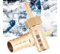 Haofy Conector de Enchufe Reductor de Púas de Latón para Mantenimiento de Tuberías, Conector de Manguera de 6-25 Mm Resistente Al Desgaste de Primera Calidad para Tuberías Químicas, 1 Pieza para