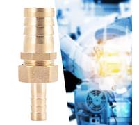 Haofy Conector de Enchufe Reductor de Púas de Latón para Mantenimiento de Tuberías, Conector de Manguera de 6-25 Mm Resistente Al Desgaste de Primera Calidad para Tuberías Químicas, 1 Pieza para