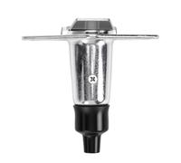 Haofy Conector Hembra para Remolque Redondo de 7 Vías, Zinc Fundido a Presión