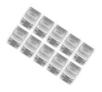 Haofy Conectores de Tira LED Conexión Rápida sin Soldadura de 10 Mm para Conexión de Tira a con Material de PC para el Hogar, Oficina, Cocina, Fiesta, Almacén, Uso en Fábrica