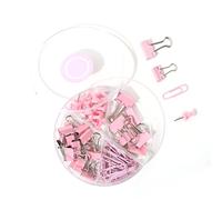 Haofy Conjunto de Clips de Papel Multicolor, Surtido de Clips, Alfileres y Alfileres de Metal, de Metal para Manualidades, Proyectos, Bricolaje, de Papel de y para el Hogar de la Escuela de Oficina,