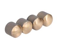 Haofy Conjunto de Reemplazo de Perilla de Control de Tono de Volumen de Metal Redondo de Metal, Instalación Fácil para Guitarra Eléctrica o Bajistas, Material Resistente