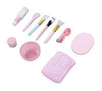 Haofy Conjunto de Tazón de Mezcla de Máscara Facial 12 Piezas, Diseño Portátil, Fácil de Limpiar, Ampliamente Utilizado con Tinte para el Cabello, Gel y Más para el Cuidado de la Piel para las Mujeres
