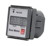 Haofy Contador Horario Digital Herramienta de Sincronización de Alta Precisión para Sistemas de Control Temporizador de Horas de Trabajo para CA 220-240 V, Material ABS