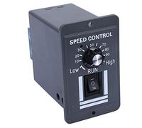 Haofy Controlador de Velocidad del Motor de CC Velocidad Ajustable CW/CCW con Función de Parada DC12V-60V 10A para una Fácil Instalación