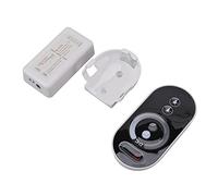 Haofy Controlador Remoto LED RF de 18 A, Atenuador Continuo DC12-24 V, Atenuador CCT RGB Inalámbrico Táctil Completo para Tira de Luz LED, Rango de 100 Pies, Adecuado para Casa, Oficina, RV