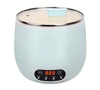 Haofy Conveniente Pequeña Olla Arrocera Eléctrica, Mini Olla Arrocera Moderna para 2 Personas, Uso de Acero Inoxidable, Plástico