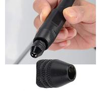 Haofy Convertidor Adaptador de Portabrocas para Destornillador Eléctrico de 0,5-3,2 Mm - Portabrocas de Rápido para Multiherramienta - Adecuado para Taladro Eléctrico - Longitud Total aprox. 0,7 (#1)