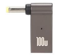 Haofy Convertidor de Chip Inteligente PD Tipo C de 100W, Diseño Liviano de Aleación de Aluminio para Puerto de Carga de Computadora Portátil, 4,0 X 1,7 Mm