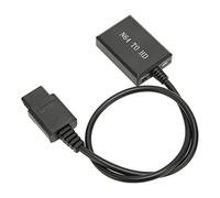 Haofy Convertidor de Interfaz Multimedia HD para N64 Juego Plug and Play de Alta Resolución Cable de Enlace HD para Monitores de TV PAL NTSC 720P 1080P Salida Material ABS