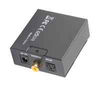 Haofy Convertidor de Sonido Digital a Analógico con Reducción de Ruido Profesional para Cine en Casa, Conversión Estable para