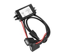 Haofy Convertidor Reductor CC CC de 12 V A 5 V 3 A, Módulo de Fuente de Alimentación USB Dual con Protección contra Sobrecorriente, para GPS de Coche, Audio MP3 MP4
