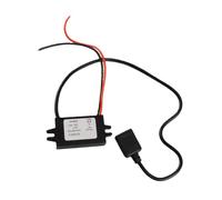 Haofy Convertidor Reductor USB DC-DC de 12V a 5V 3A con Protección contra Cortocircuitos para Dispositivos Electrónicos como MP4 y Pantalla LED