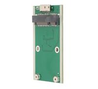 Haofy Convertidor USB 3,0 a MSATA SSD, hasta 6Gbps JMS578 Chip MSATA SSD Adaptador Compatible con Aceleración UASP para SSD de 30x50mm