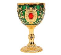 Haofy Copa, Cáliz Vintage Exquisito Coleccionista Vino Licor Taza para Servir Café Cerveza Whisky Leche Cacao Cócteles Buda Bodas Decoración del Hogar Bendiciones Aniversario de Boda