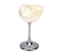 Haofy Copa de Vino de Concha de Concha, Copa de Cóctel para Cumpleaños, Boda, Aniversario, Decoración de Fiesta, Decoración de Mesa, Tema de Playa, Estilo Océano, Barra de Vidrio para (Tipo 2)