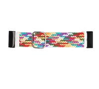 Haofy Correa de Repuesto para Reloj, Correa Transpirable de 22 Mm, Pulsera Elástica para Reloj, Secado Rápido, Absorción del Sudor, Hebilla Ajustable para Exteriores de 26 Mm (Tipo 2)