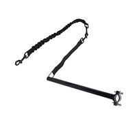 Haofy Correa para Perro Manos Libres Cinturón de Tracción Grueso Negro, Correa Resistente para Bicicleta para Perro, Libere Sus Manos Durante el Ciclismo, Correr,