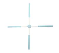 Haofy Corrector de Postura Corporal para Yoga con Espuma Espesa para Mejorar la Belleza y la Forma del Cuerpo, Ideal para Entusiastas del Fitness y el Yoga (BLUE)