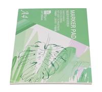 Haofy Cuaderno de Bocetos Artístico, 30 Hojas, Superficies y Texturas Altamente Absorbentes, Perfecto para Artistas en Movimiento, Adecuado para Dibujar y Pintar (A4)