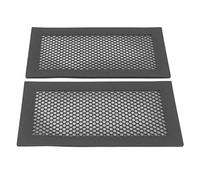 Haofy Cubierta de Ventilación a Prueba de Niños, Silicona Suave con Buena Ventilación, Protege los Dedos Pequeños de las Manos y los Pies, Perfecta para Uso Doméstico (BLACK)