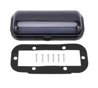 Haofy Cubierta Estéreo Marina, Carcasa ABS Engrosada a Prueba de Golpes con Resortes de Acero de, para Barcos, Yates